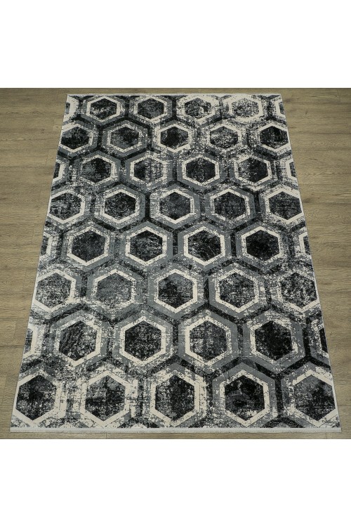 Турецкий ковер M271H_BLACK_C_DGREY